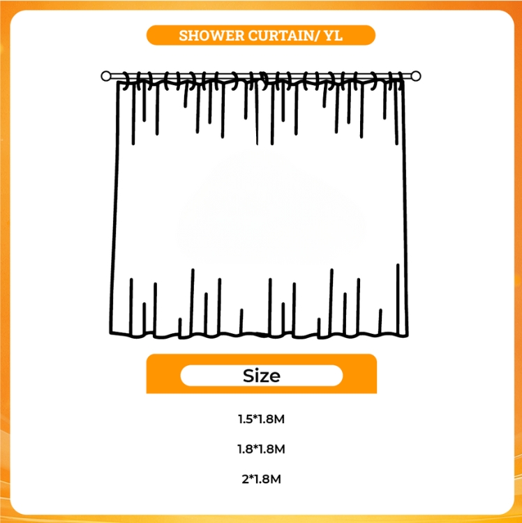 3D shower curtain - Ergo Proxy Merch