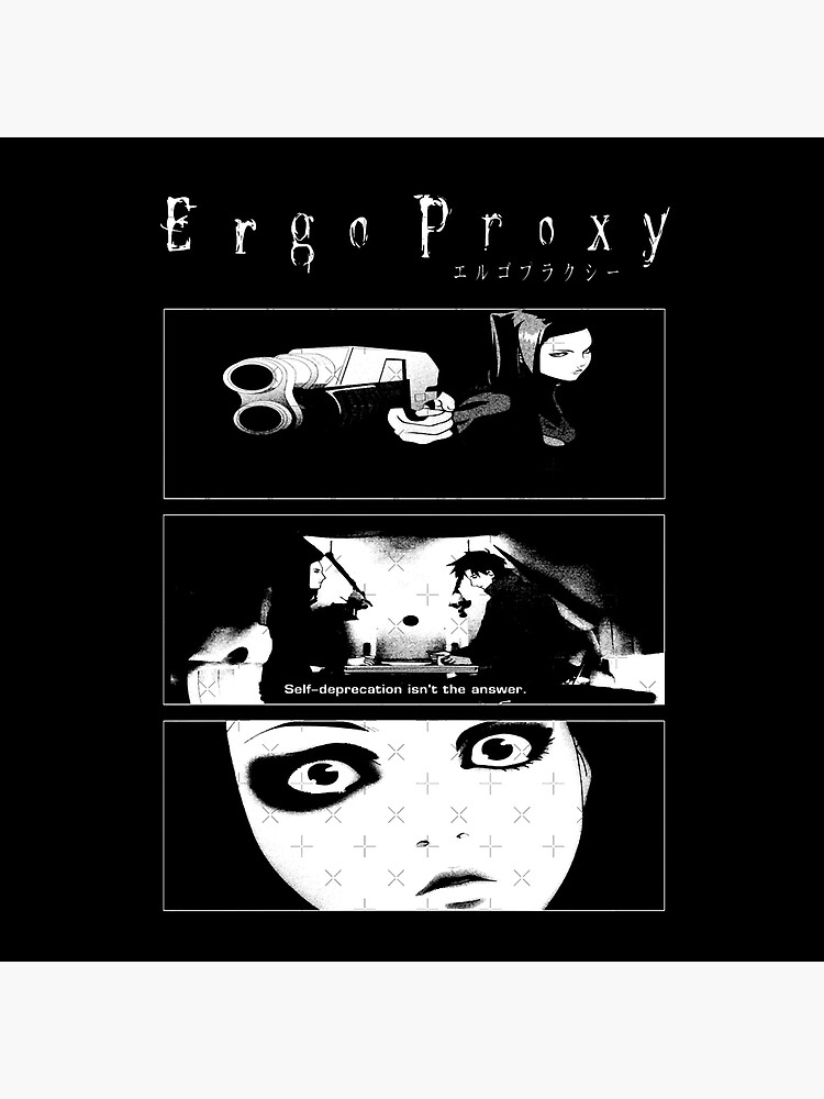 Ergo Proxy High Quality Throw Pillow - Image 2