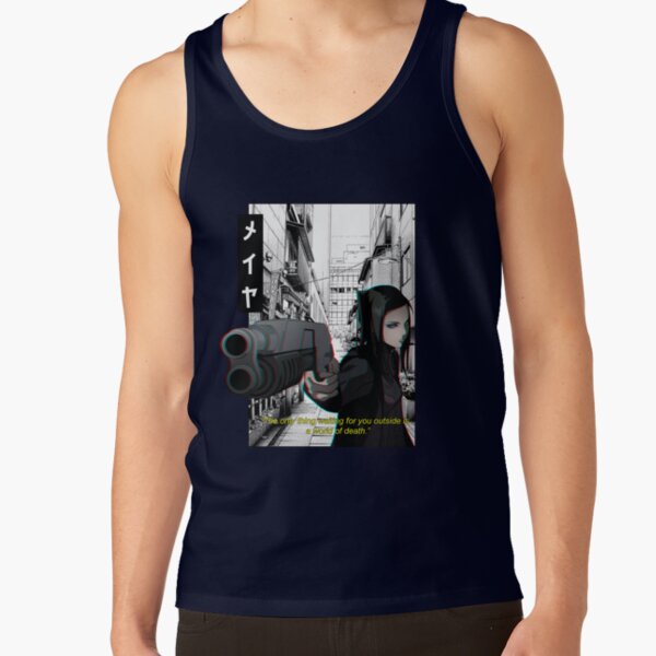 Ergo Proxy Re L Manga Style Tank Top - Image 5
