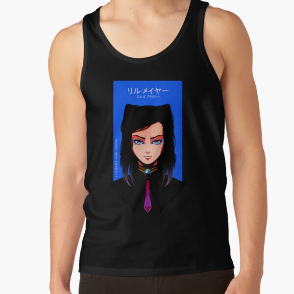 Re-l Mayer Blue Background Tank Top - Image 2