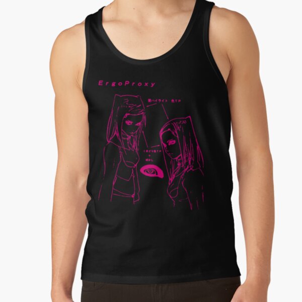 Re L Mayer Eye Sketch Magenta Tank Top - Image 2