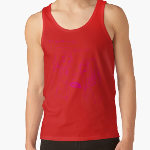Re L Mayer Eye Sketch Magenta Tank Top - Image 4