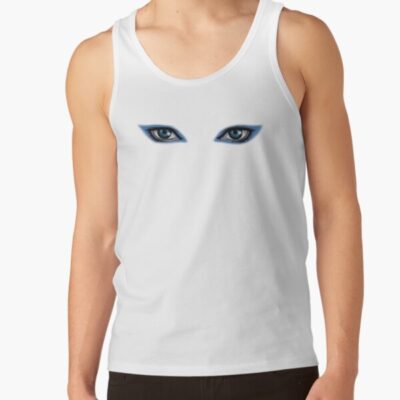 Re L From Ergo Proxy Blue Eyeshadow Re L Mayer Eyes Tank Top
