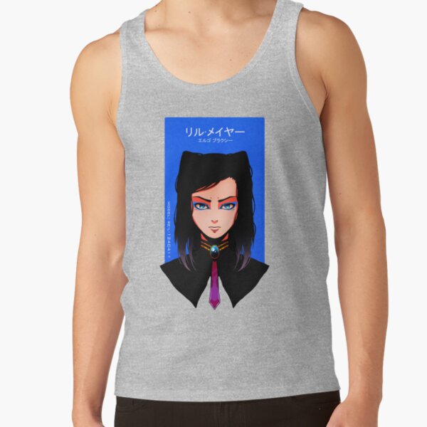Re-l Mayer Blue Background Tank Top - Image 3