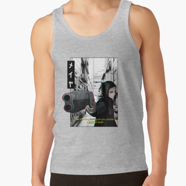 Ergo Proxy Re L Manga Style Tank Top - Image 3