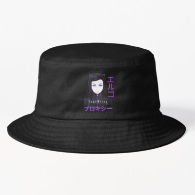 Ergo Proxy Re-l Mayer Purple Text Bucket Hat
