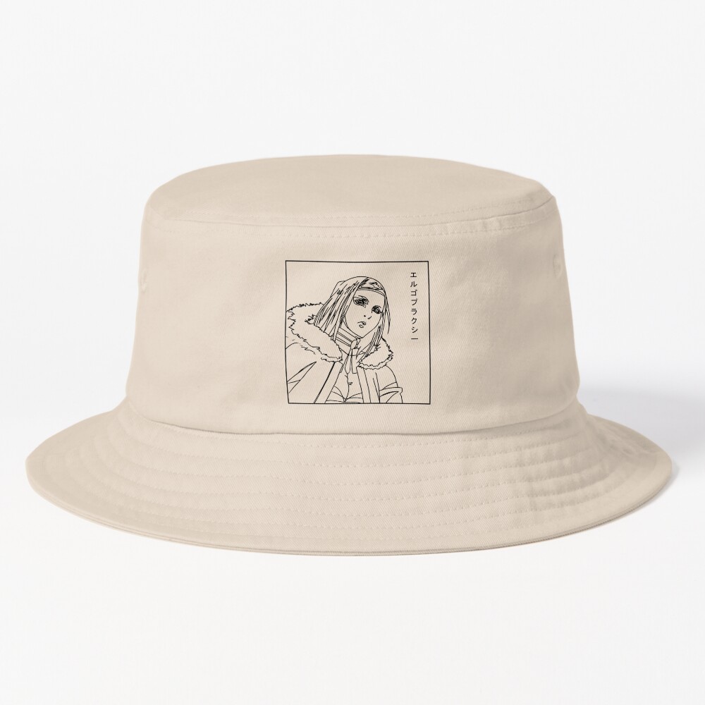 Ergo Proxy Japanese Re L Mayer Sketch Bucket Hat