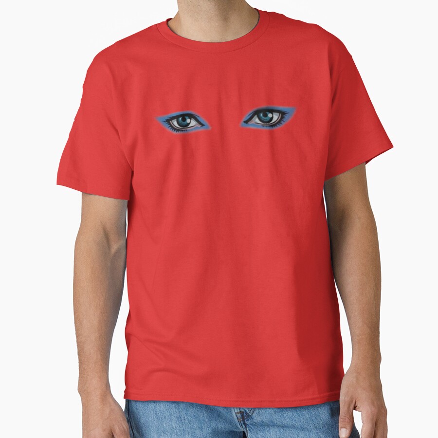 Re L From Ergo Proxy Blue Eyeshadow Re L Mayer Eyes T-shirt - Image 5