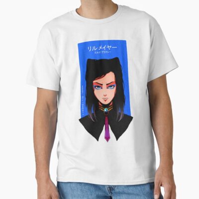 Re-l Mayer Blue Background T-shirt