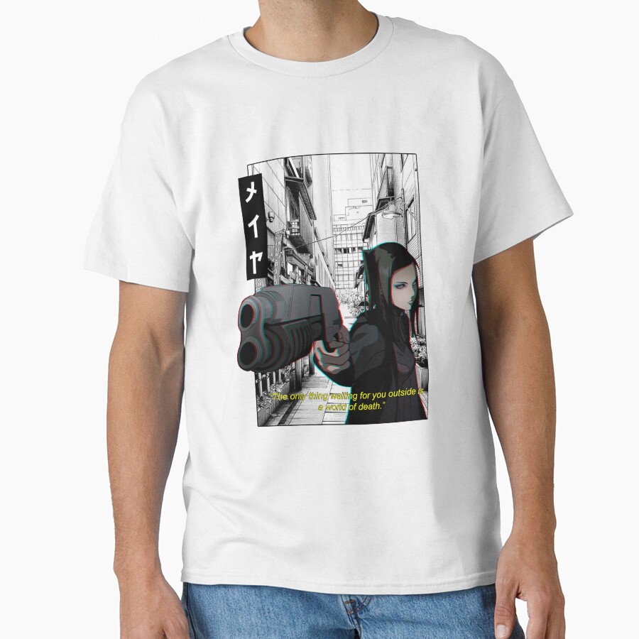 Ergo Proxy Re L Manga Style T-shirt