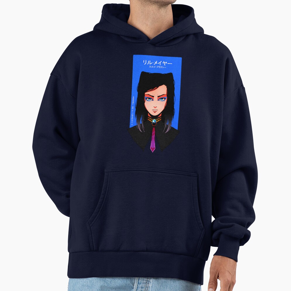 Re-l Mayer Blue Background Hoodie - Image 5