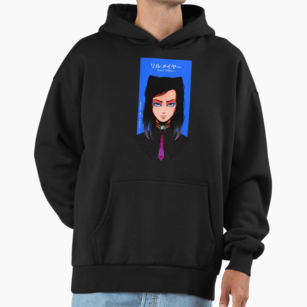 Re-l Mayer Blue Background Hoodie - Image 2
