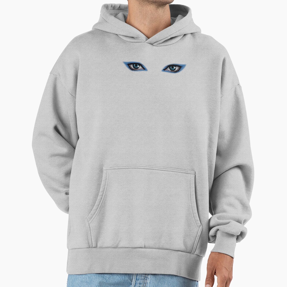 Re L From Ergo Proxy Blue Eyeshadow Re L Mayer Eyes Hoodie - Image 4