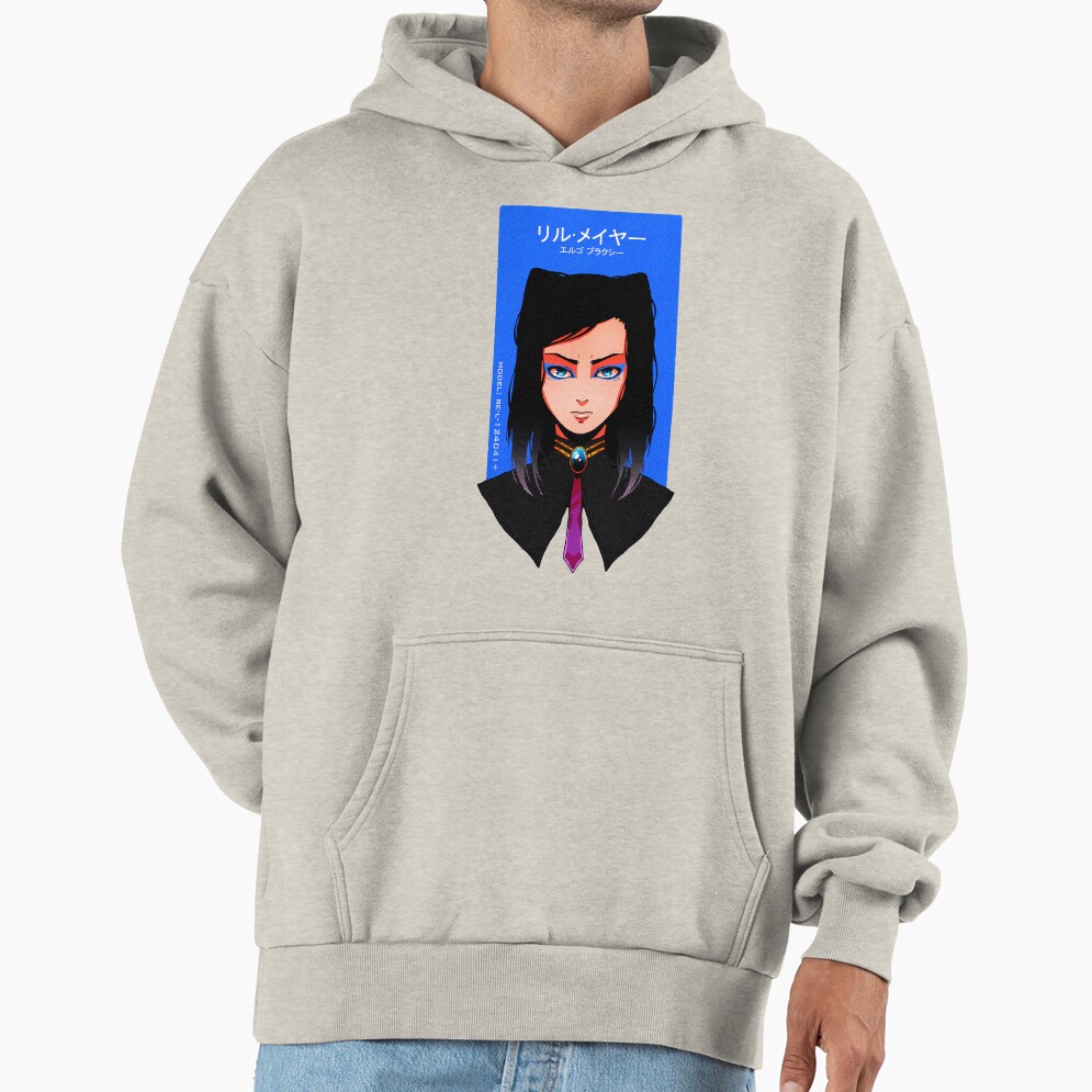 Re-l Mayer Blue Background Hoodie - Image 3