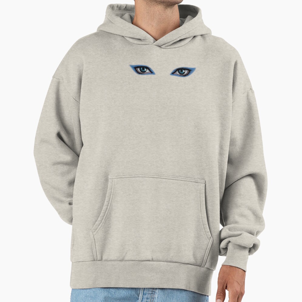 Re L From Ergo Proxy Blue Eyeshadow Re L Mayer Eyes Hoodie - Image 3