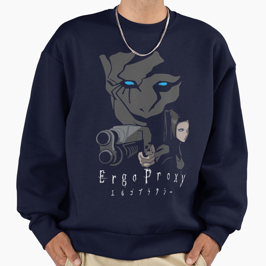 Ergo Proxy Re-l Mayer Shot Gun Sweatshirt - Image 4
