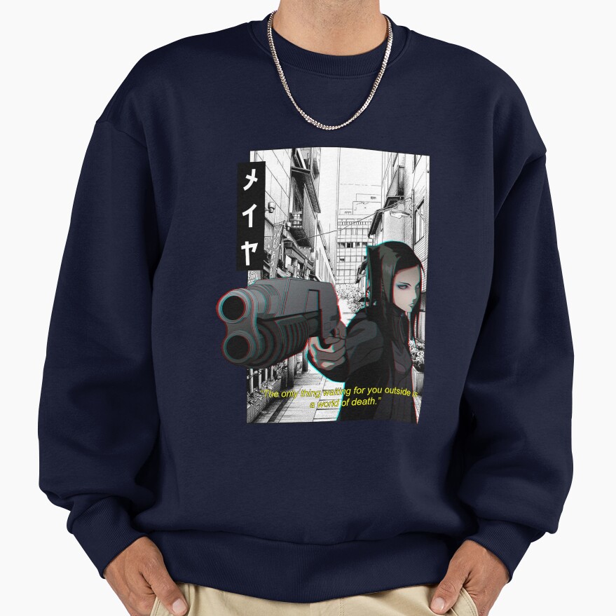 Ergo Proxy Re L Manga Style Sweatshirt - Image 5
