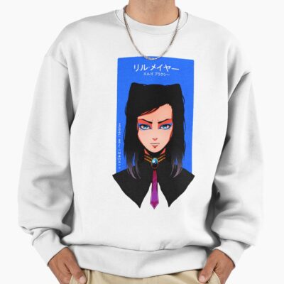 Re-l Mayer Blue Background Sweatshirt