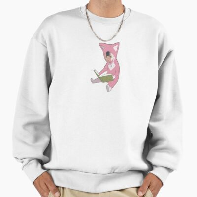Minimal Style Pino From Ergo Proxy Pino Reading A Book Sweatshirt