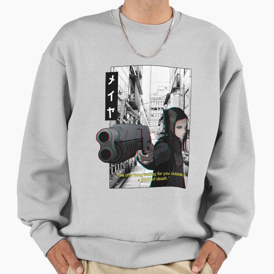 Ergo Proxy Re L Manga Style Sweatshirt - Image 4