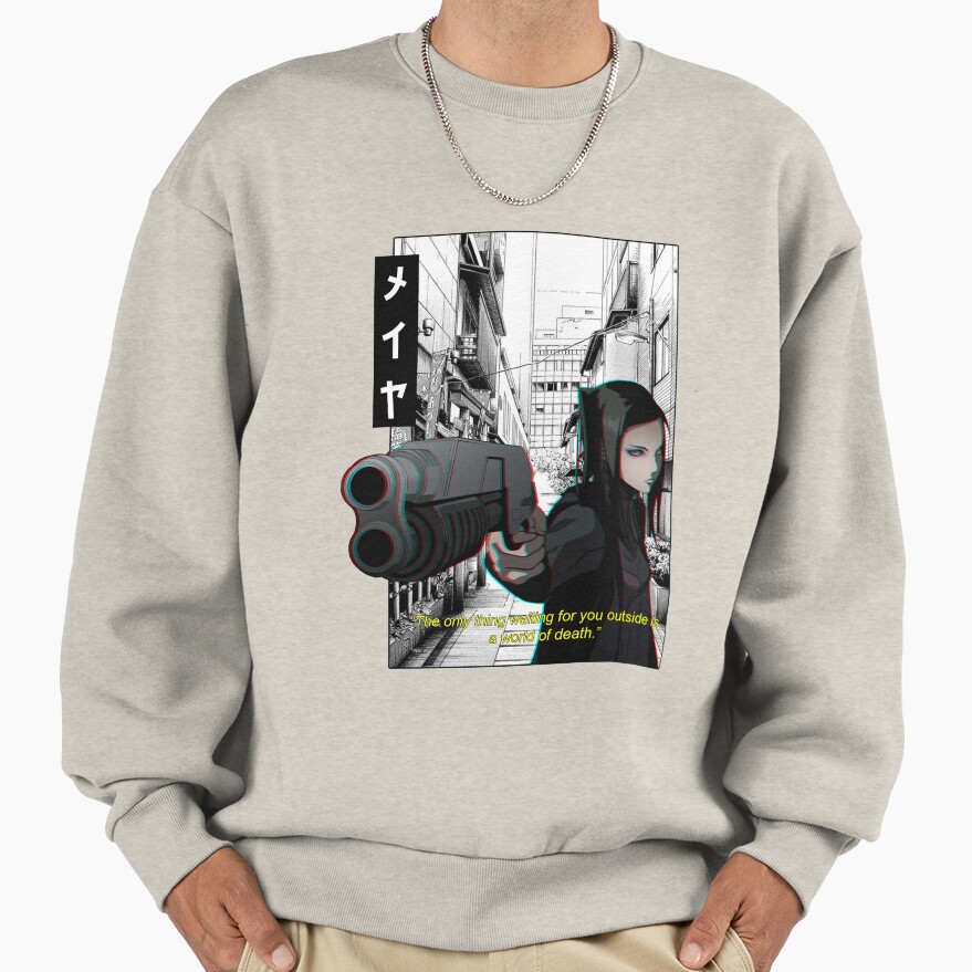 Ergo Proxy Re L Manga Style Sweatshirt - Image 3