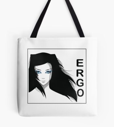 Ergo Proxy Re-l Mayer Black Design Tote Bag