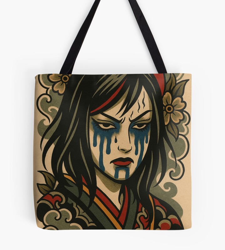 Re L Portrait Tote Bag