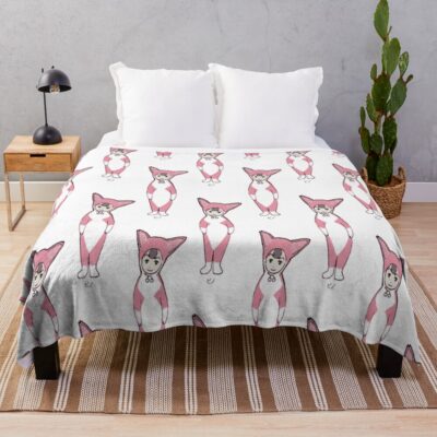 Pino Bunny Suit Throw Blanket