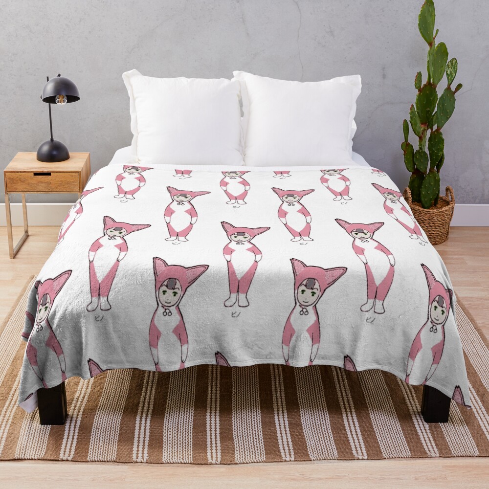Pino Bunny Suit Throw Blanket