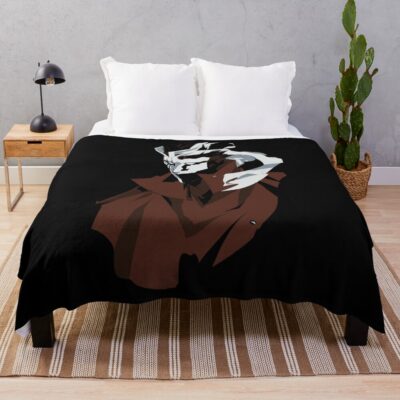 Vincent Law Ergo Proxy Throw Blanket