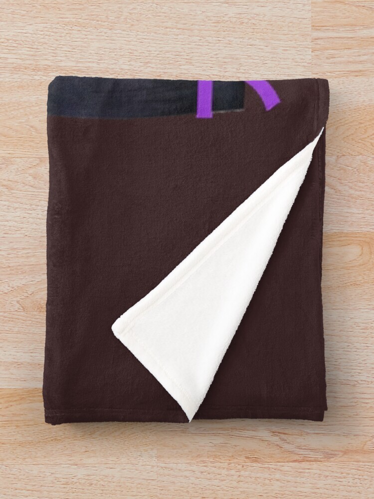 Ergo Proxy Re-l Mayer Pruple Text Throw Blanket - Image 2
