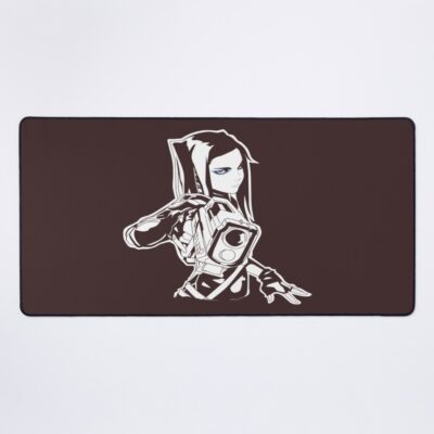 Re L Mayer White Design Mouse Pad