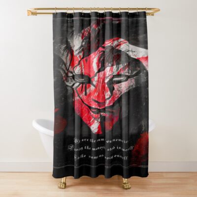 Ergo Proxy Quote Shower Curtain