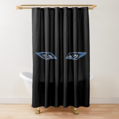 Re L From Ergo Proxy Blue Eyeshadow Re L Mayer Eyes Shower Curtain