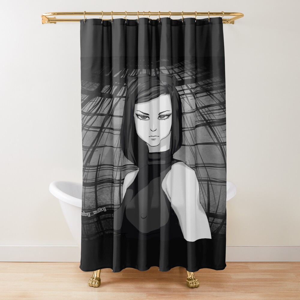 Re-l Mayer Short Hair Shower Curtain