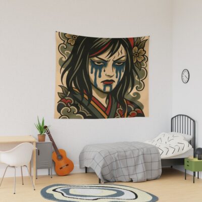 Re L Portrait Tapestry