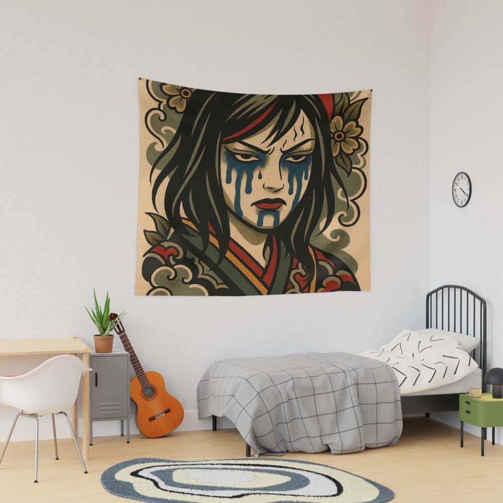 Re L Portrait Tapestry