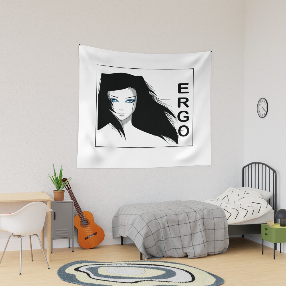 Ergo Proxy Re-l Mayer Black Design Tapestry