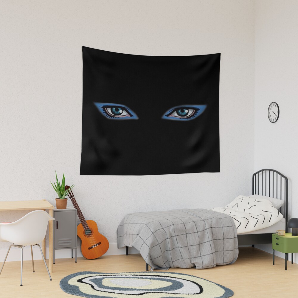 Re L From Ergo Proxy Blue Eyeshadow Re L Mayer Eyes Tapestry