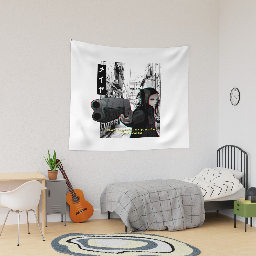 Ergo Proxy Re L Manga Style Tapestry