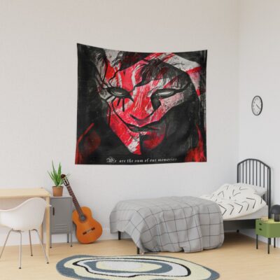 Ergo Proxy Red Quote Tapestry