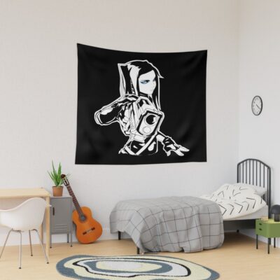 Re L Mayer White Design Tapestry