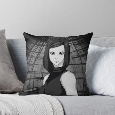 Re L Mayer Throw Pillow