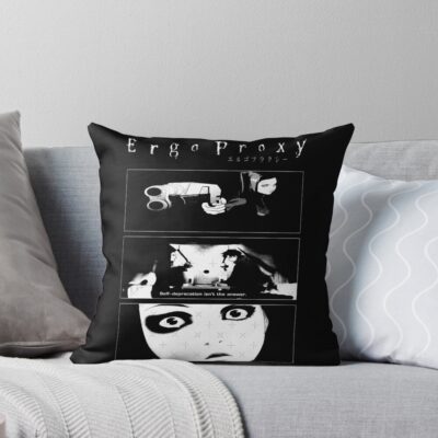Ergo Proxy High Quality Throw Pillow