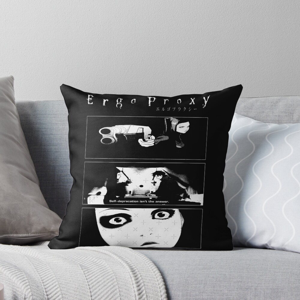 Ergo Proxy High Quality Throw Pillow