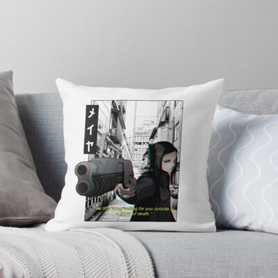 Ergo Proxy Re L Manga Style Throw Pillow