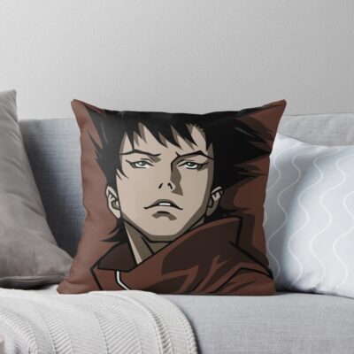 Vincent Law Face Throw Pillow