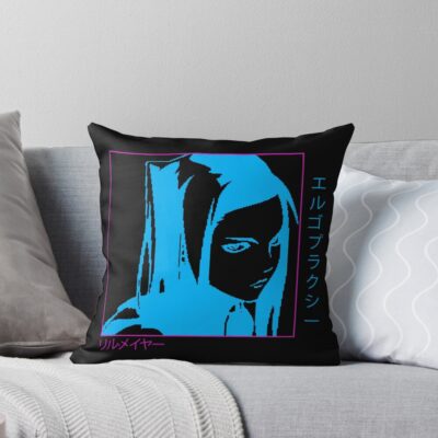 Re L Mayer Ergo Proxy 8 Bit Throw Pillow