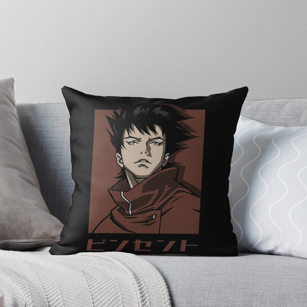Ergo Proxy Vincent Throw Pillow