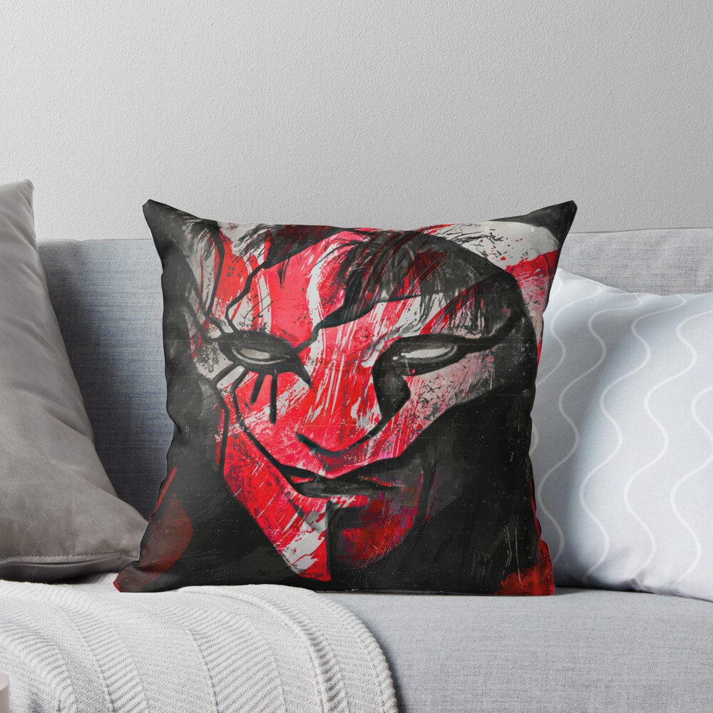 Ergo Proxy Red Quote Throw Pillow